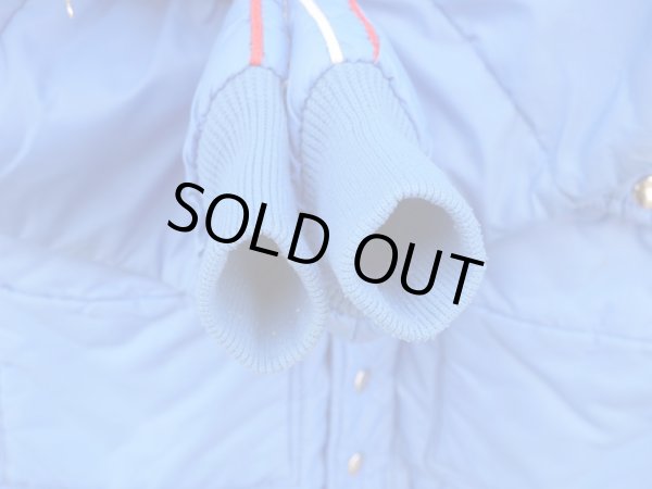 画像3: SWINGSTER VTG RACING PUFFY JACKET SMALL BLUE