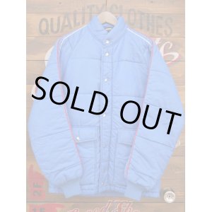 画像: SWINGSTER VTG RACING PUFFY JACKET SMALL BLUE