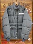 画像1: GOODYEAR OFFICIAL RACING PUFFY JACKET NAVY MEDIUM