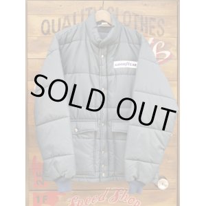 画像: GOODYEAR OFFICIAL RACING PUFFY JACKET NAVY MEDIUM
