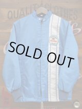 画像: BOWMAN VTG RACING INNER FAKE FUR JACKET S BLUE