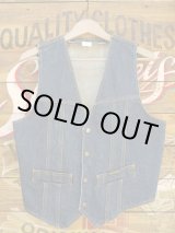 画像: AMF HARLEY DAVIDSON VINTAGE DENIM VEST M