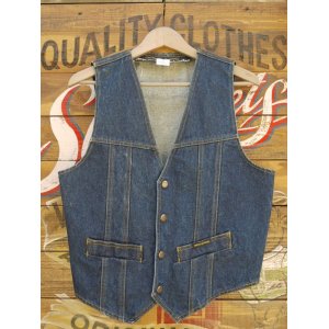 画像: AMF HARLEY DAVIDSON VINTAGE DENIM VEST M