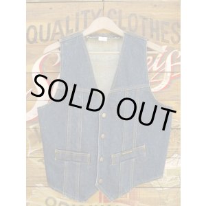 画像: AMF HARLEY DAVIDSON VINTAGE DENIM VEST M