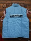 画像2: GOODYEAR EAGLE OFFICIAL RACING PUFFY VEST LARGE SKYBLUE