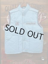 画像: GOODYEAR EAGLE OFFICIAL RACING PUFFY VEST LARGE SKYBLUE