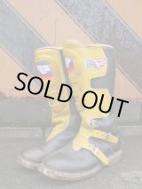 画像: MALCOLMSMITH ALPINESTARS VTG MOTOCROSS BOOTS BLACK×YELLOW 8