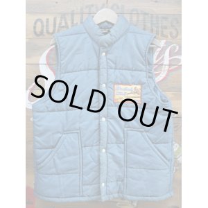 画像: SHOTGUNS SWINGSTER VTG PUFFY VEST NAVY L