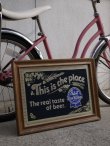 画像1: PABST BLUE RIBBON BEER THIS IS THE PLACE VTG PUB MIRROR 