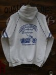 画像2: HARLEY DAVIDSON ARLEN'S MOTORCYCLE SPORTSWEAR SWEAT PARKA WHITE L