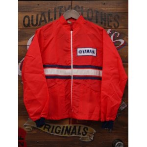 画像: YAMAHA VTG NYLON RAIDERS JACKET RED S