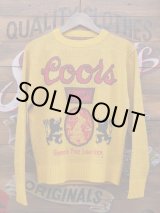 画像: COORS BEER VTG SWEATER SMALL MADE IN USA