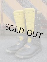 画像: YAMAHA OFFICIAL VTG MOTOCROSS BOOTS BLACK×YELLOW 27-27.5cm