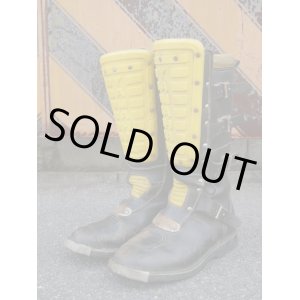 画像: YAMAHA OFFICIAL VTG MOTOCROSS BOOTS BLACK×YELLOW 27-27.5cm