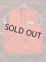 画像: SWINGSTER COUNTER 15-C VTG PUFFY VEST MEDIUM ORANGE