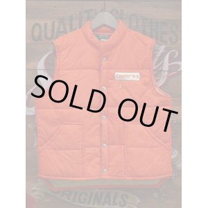 画像: SWINGSTER COUNTER 15-C VTG PUFFY VEST MEDIUM ORANGE