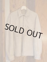 画像: USA VTG DEERSKIN LETHER SHIRT JACKET OFFWHITE 42