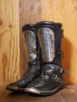 画像1: FX SPORTS VINTAGE MOTOCROSS BOOTS BLACK 10