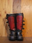 画像3: LEWIS LETHERS VTG MOTOCROSS BOOTS BLACK×RED 42