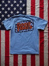 画像: SIXHELMETS GOOD TIMES CHECKER T-SHIRT SKY BLUE