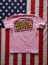 画像: SIXHELMETS GOOD TIMES CHECKER T-SHIRT PINK