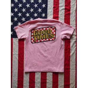 画像: SIXHELMETS GOOD TIMES CHECKER T-SHIRT PINK