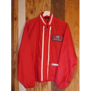 画像: VALVOLINE SIR JAC VTG NYLON JACKET RED LARGE