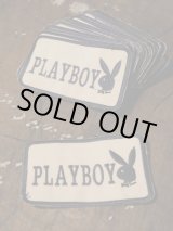 画像: PLAYBOY VINTAGE PATCH DEAD STOCK WHITE×NAVY