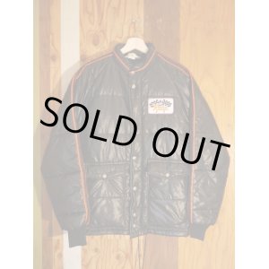 画像: WYNN'S VTG OFFICIAL RACING PUFFY JACKET BLACK SMALL