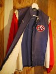 画像5: STP DE WAN RACING SATIN JACKET NAVY×RED×WHITE L