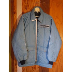 画像: GOOD YEAR OFFICIAL RACING PUFFY JACKET SKYBLUE MEDIUM