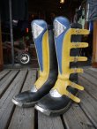 画像1: MALCOLMSMITH ALPINESTARS VTG MOTOCROSS BOOTS BLACK 26cm