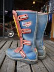 画像4: MALCOLMSMITH ALPINESTARS VTG MOTOCROSS BOOTS BLUE 81/2