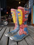 画像1: MALCOLMSMITH ALPINESTARS VTG MOTOCROSS BOOTS BLUE 81/2