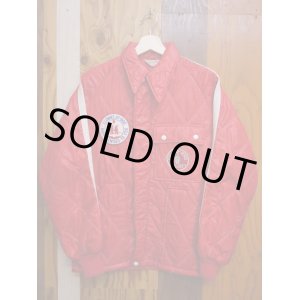 画像: SWINGSTER VTG PUFFY RACING JACKET RED SM”CLOWNING FOR JESUS BUBBLES” 