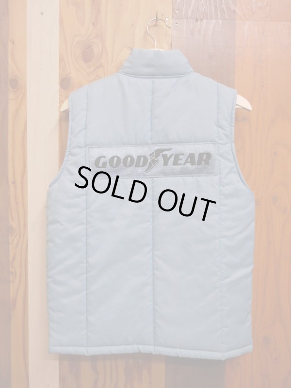 画像2: GOODYEAR EAGLE OFFICIAL RACING PUFFY VEST SMALL SKYBLUE