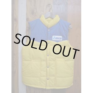 画像: ANCO SWINGSTER VTG PUFFY VEST MEDIUM YELLOW×BLUE