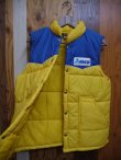 画像5: ANCO SWINGSTER VTG PUFFY VEST MEDIUM YELLOW×BLUE