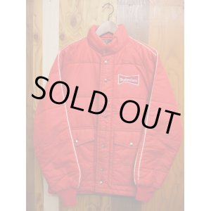 画像: BUDWEISER SWINGSTER VTG RACING JACKET RED S (2)