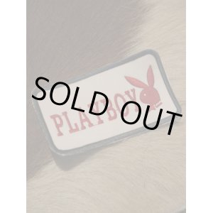 画像: PLAYBOY VINTAGE PATCH DEAD STOCK WHITE×RED