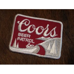 画像: COORS BEER PATROL VINTAGE PATCH DEAD STOCK