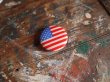 画像1: AMERICAN FLAG VINTAGE PINBACK