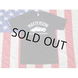 画像: MASTERSON KUSTOM AUTOMOBILES T-SHIRT BLACK