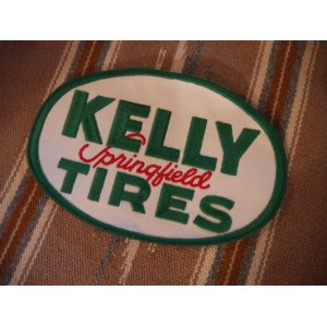 画像: 70ｓ KELLY TIRES VINTAGE BIG SIZE PATCH DEAD STOCK 
