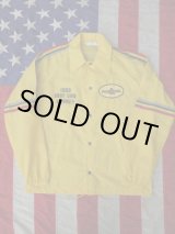 画像: PENNZOIL 1980 INDY 500 WINNER VTG NYLON RACING JACKET YELLOW L