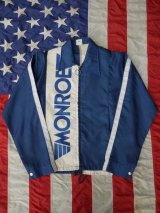 画像: MOROE VTG NYLON RACING JACKET NAVY×WHITE S