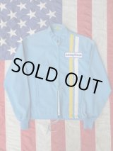 画像: GOODYEAR OFFICIAL VINTAGE RACING JACKET SKY BLUE S