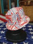 画像4: 1970s BUDWEISER BEER VTG  PATTERNED ALL OVER HAT 54cm