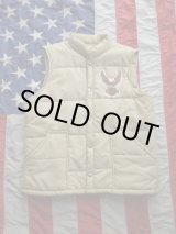 画像: AMF HARLEY DAVIDSON OFFICIAL RACING PUFFY VEST LARGE DEAD STOCK