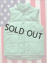 画像: SWINGSTER VTG RACING PUFFY VEST GREEN M